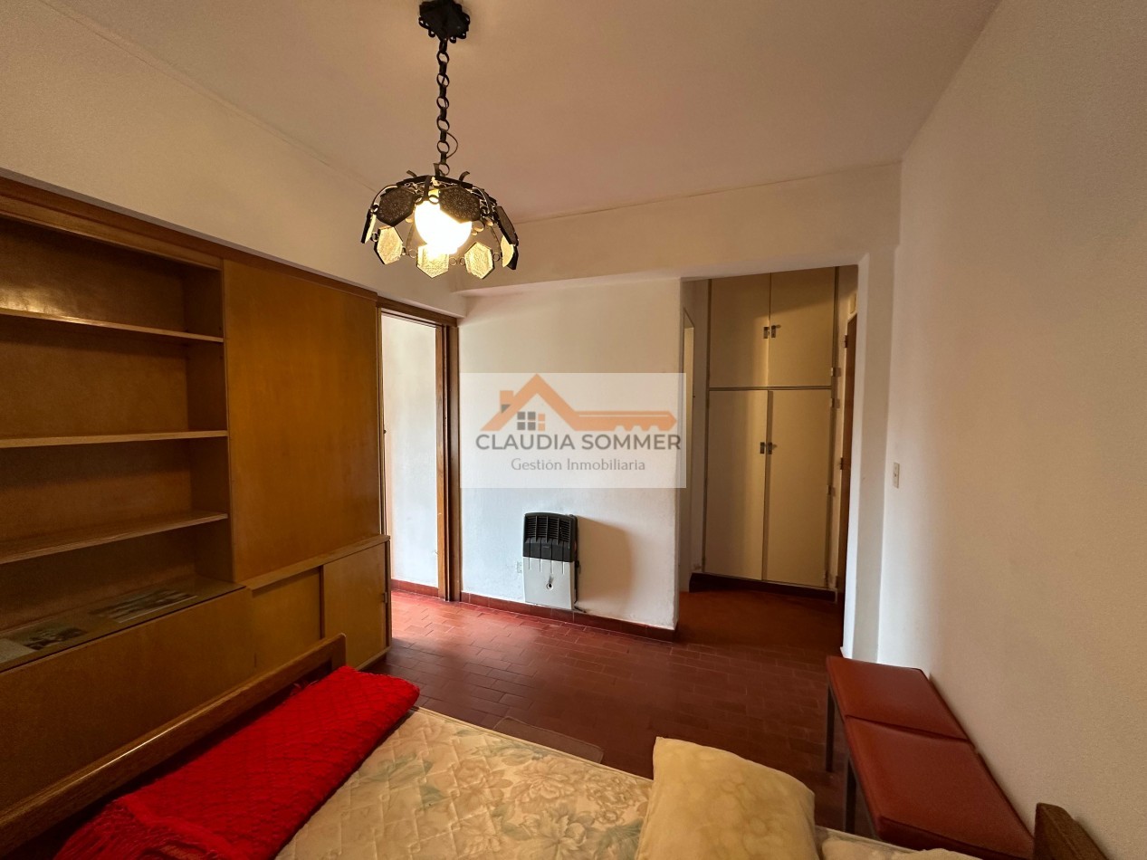 DEPARTAMENTO CON GAS NATURAL + BAULERA A 1 CUADRA DEL MAR 