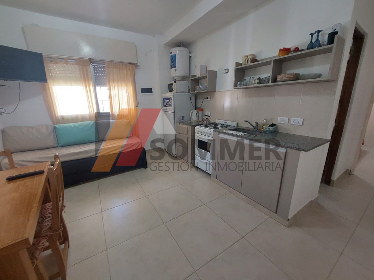 RETASADO DEPARTAMENTO EN PLANTA BAJA DE DOS AMBIENTES  A METROS DEL MAR