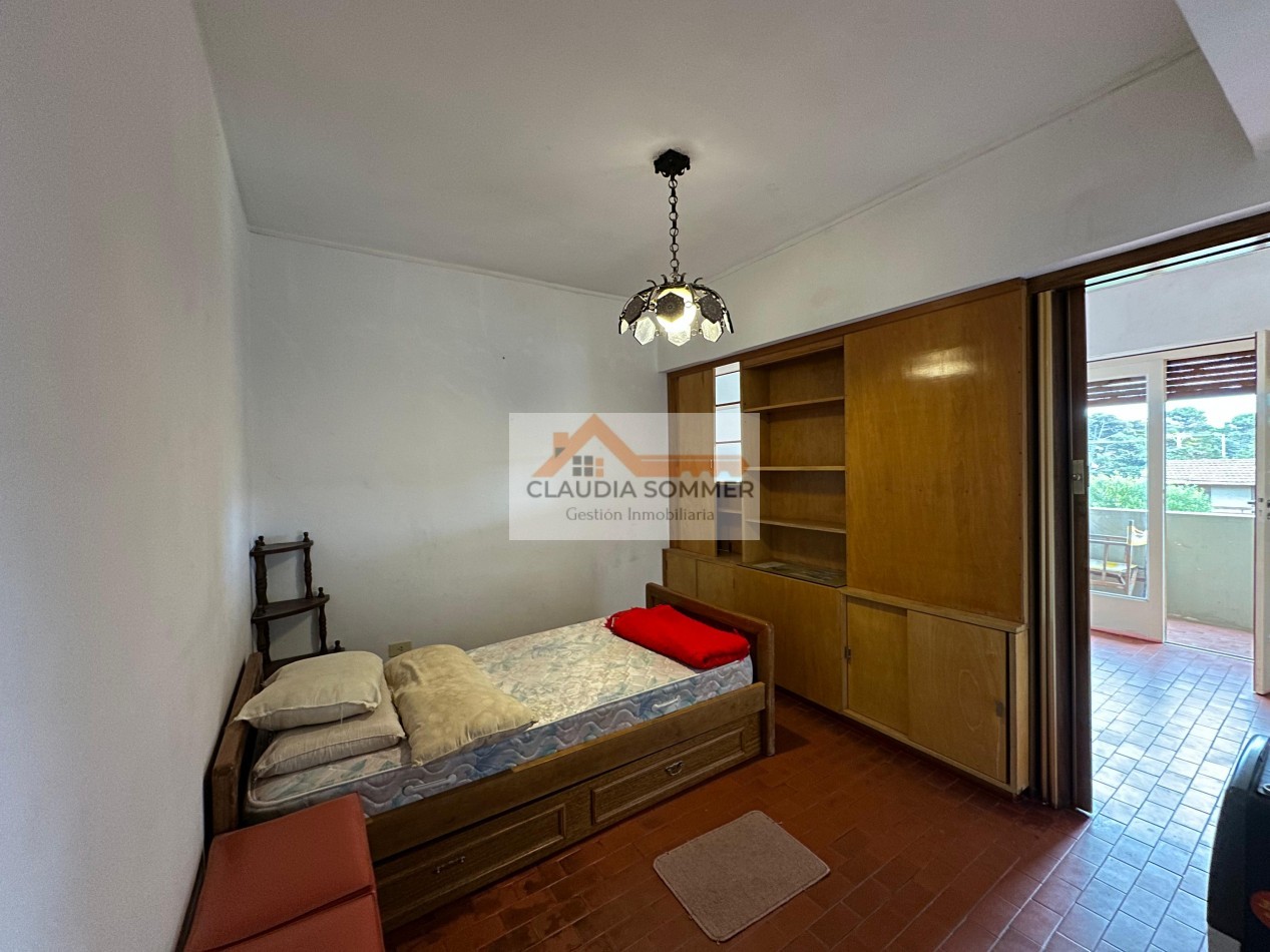 DEPARTAMENTO CON GAS NATURAL + BAULERA A 1 CUADRA DEL MAR 